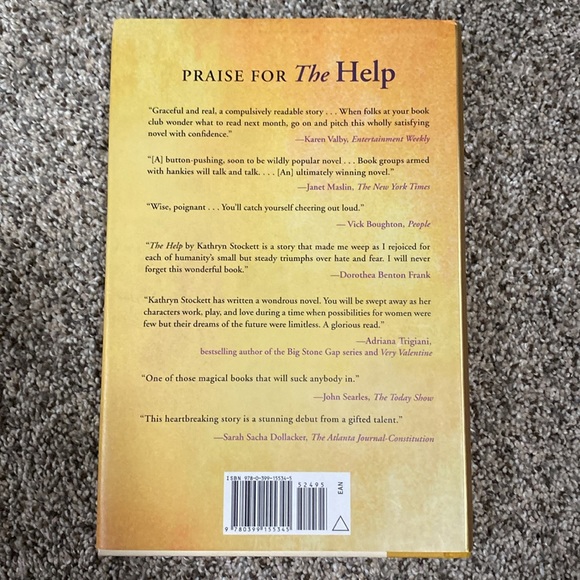The Help novel by Kathryn Stockett hard cover - Picture 2 of 2
